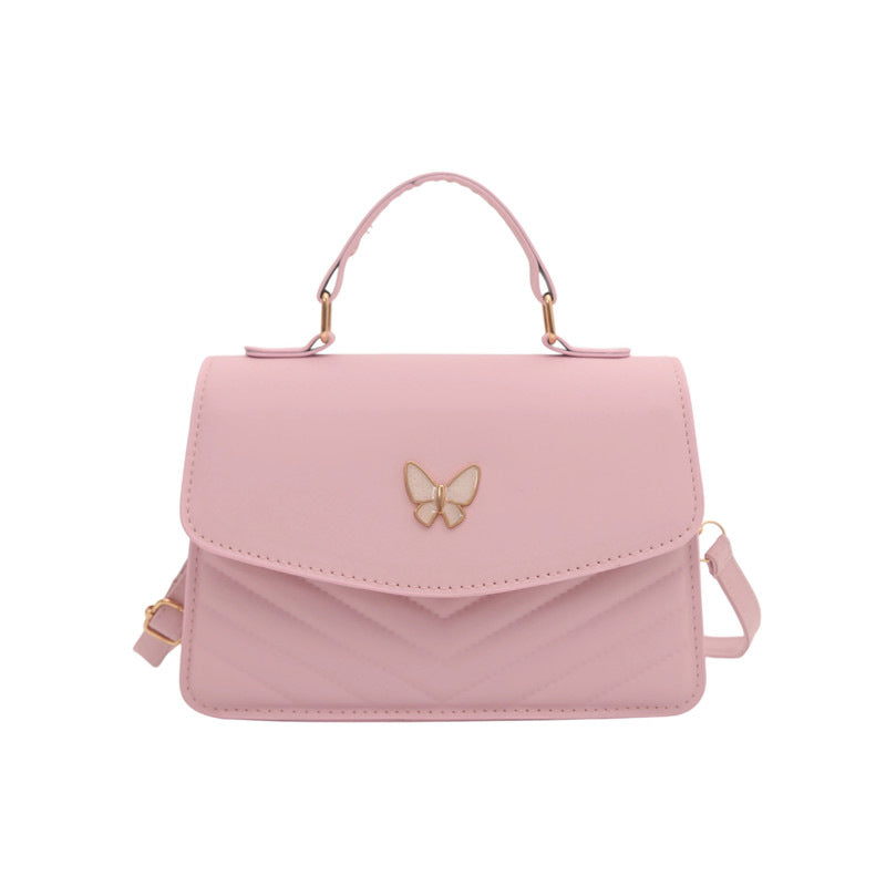 WoElegant Gepolsterte Leder Satchel Tasche Karnz
