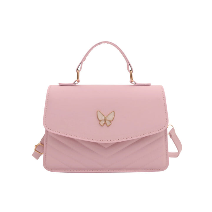 WoElegant Gepolsterte Leder Satchel Tasche Karnz