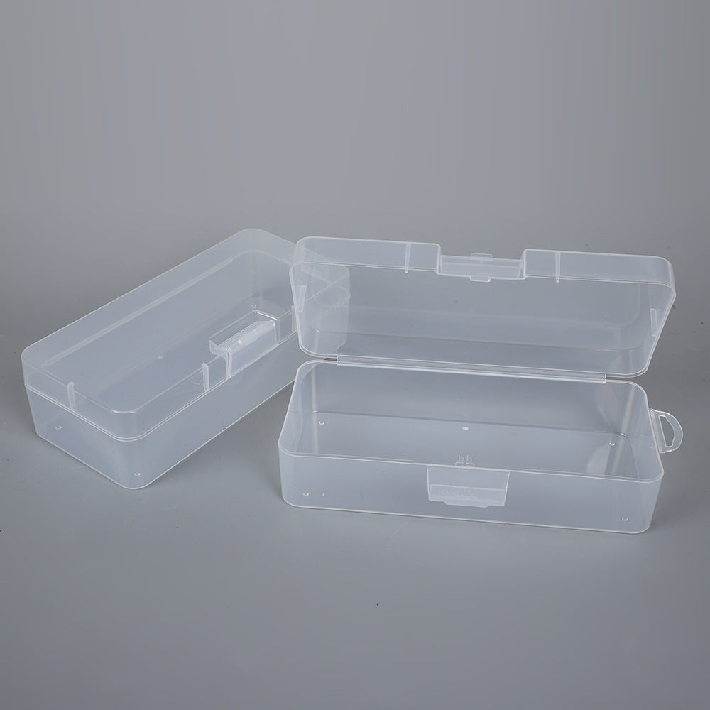 Anpassbare transparente Aufbewahrungsbox Karnz