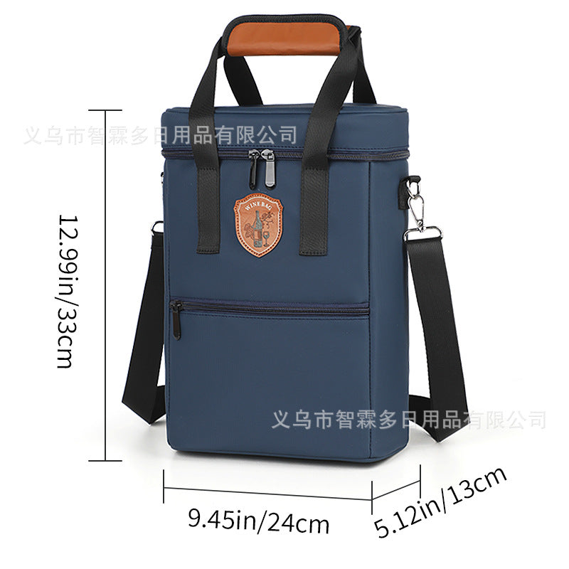 Isolierte Lunch-Kühltasche mit mehreren Taschen Karnz