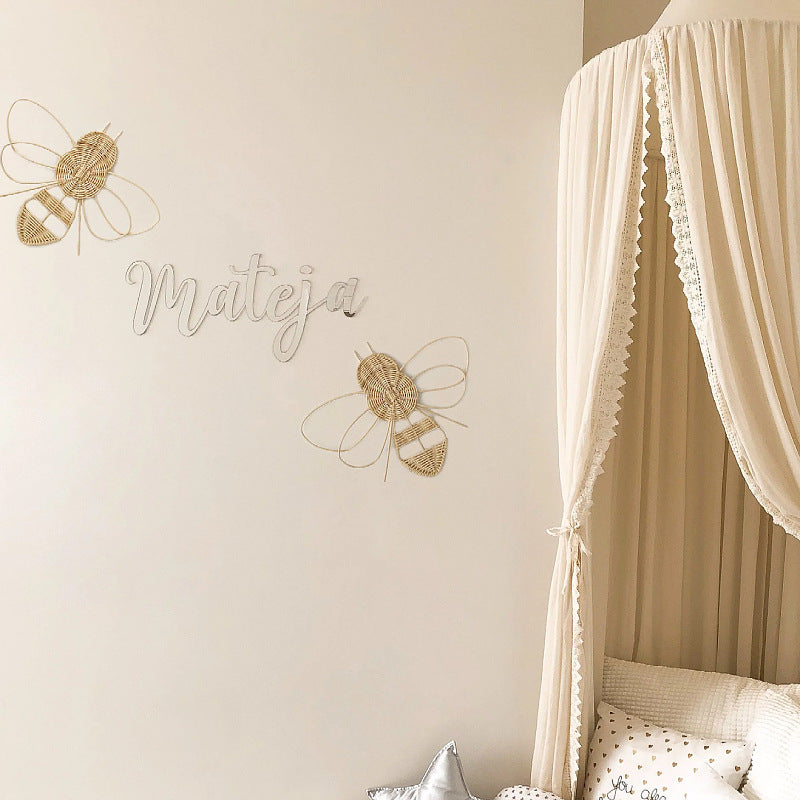 Dekorativer Wandbehang im Bienen-Design Karnz