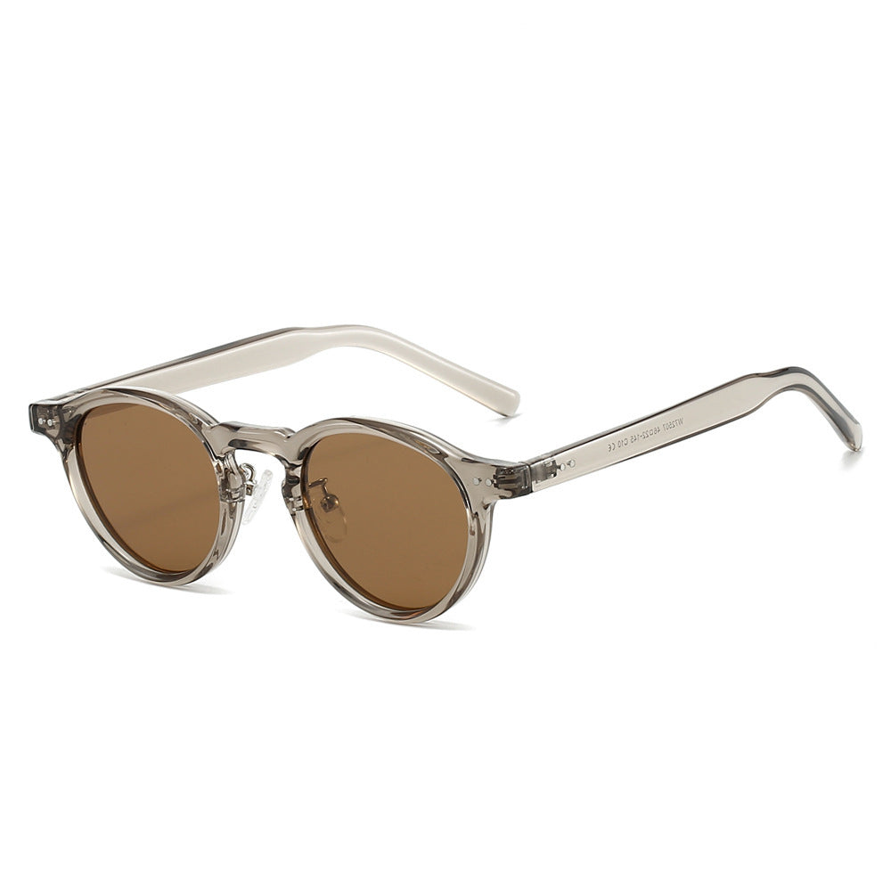 Damen Retro-Rundsonnenbrille Karnz