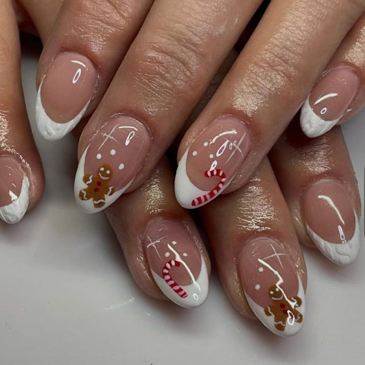 Urlaubs-Themen Press-On Nagelkunst Karnz