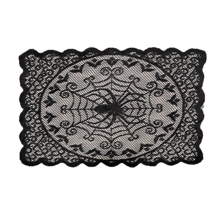 Dekorative Spinnennetz Tischdecke