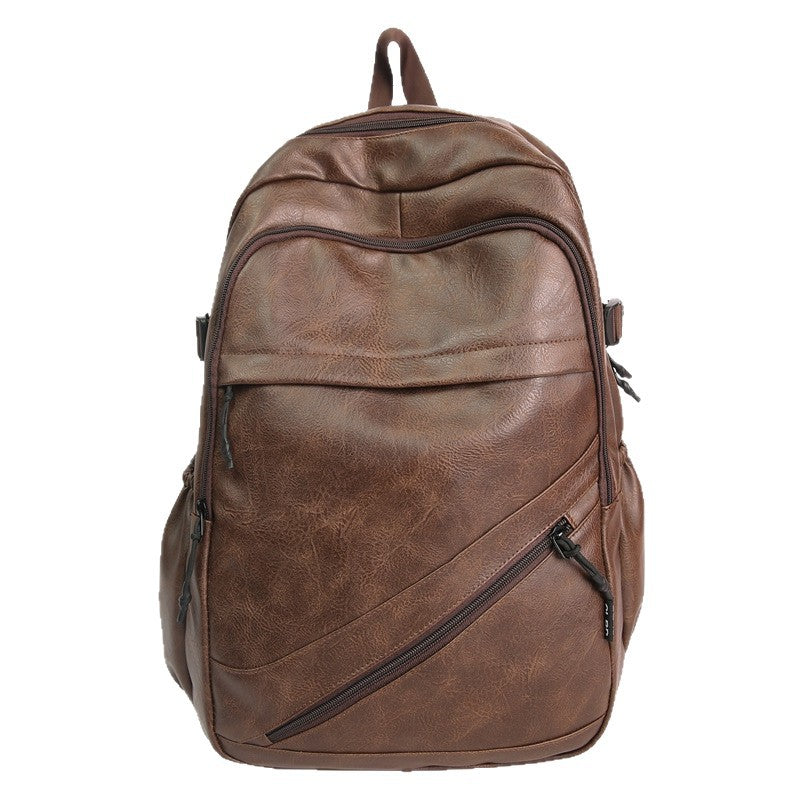 Premium Leder Laptop Rucksack Karnz
