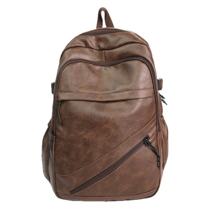 Premium Leder Laptop Rucksack Karnz