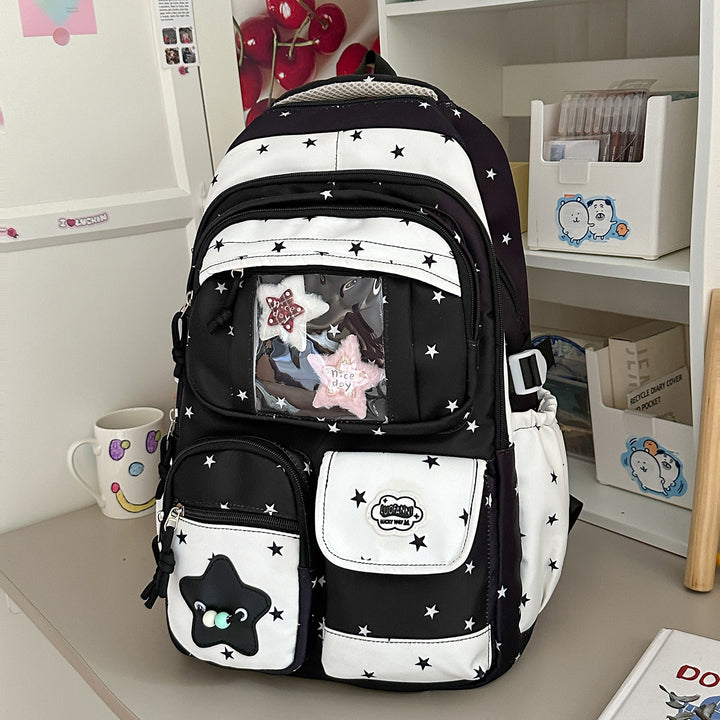 Verspielt Stern-Beschmückter Rucksack Karnz