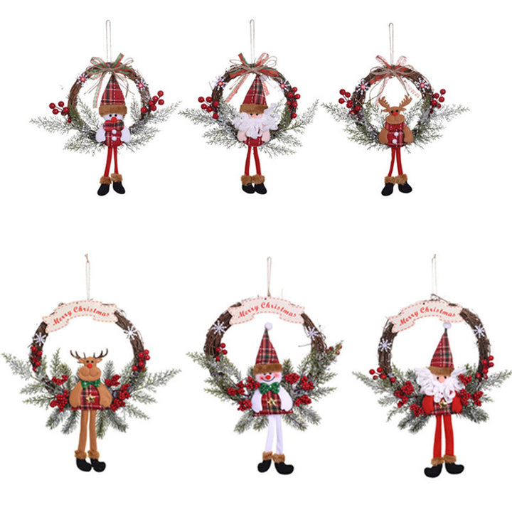Weihnachts-Themen Hängender Kranz Karnz