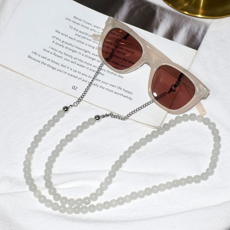 Chic Perlen Brillen Kette Karnz