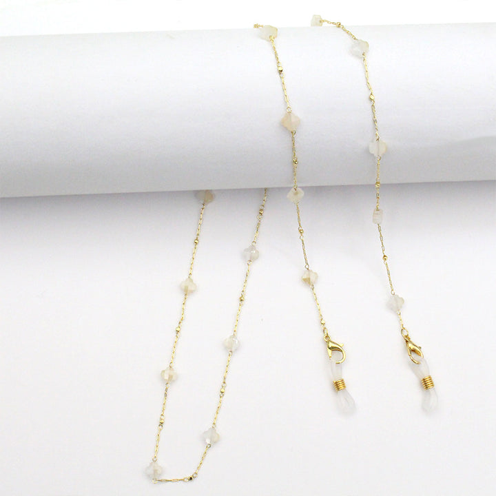 Elegante, kristallgestaltete Brillenband Karnz