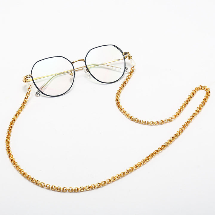 Modische Brillen mit stylischer Kette Karnz