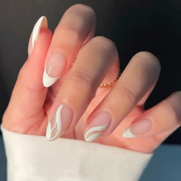 Elegante Ombre Nagelkunst Karnz