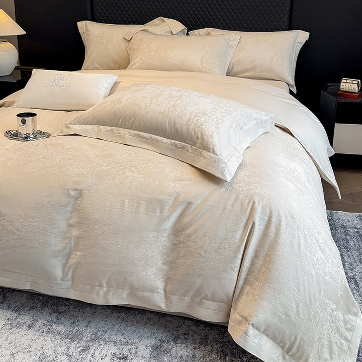 Elegantes Satin-Bettwäsche-Set