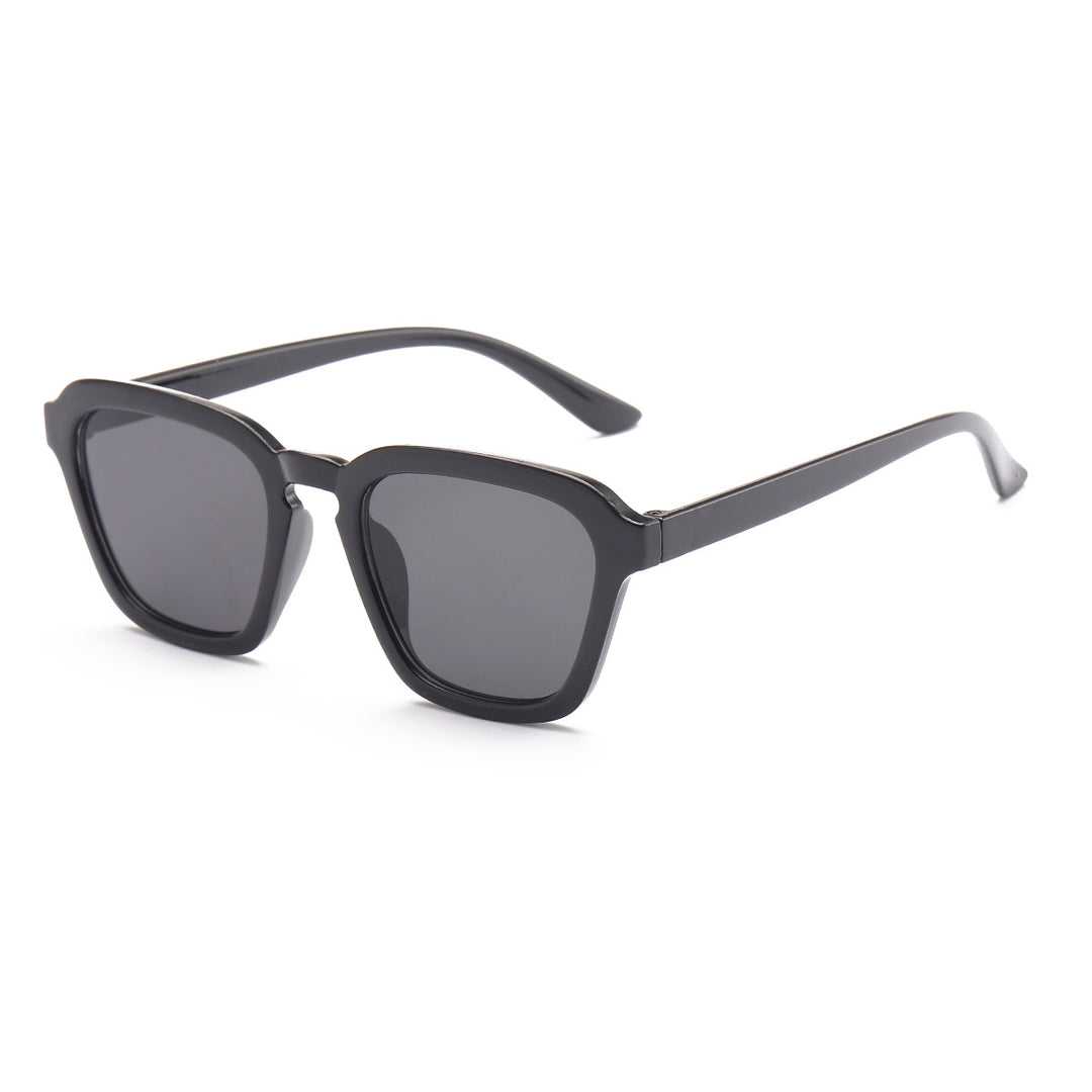 Damen stilvolle quadratische Sonnenbrille mit UV-Schutz Karnz