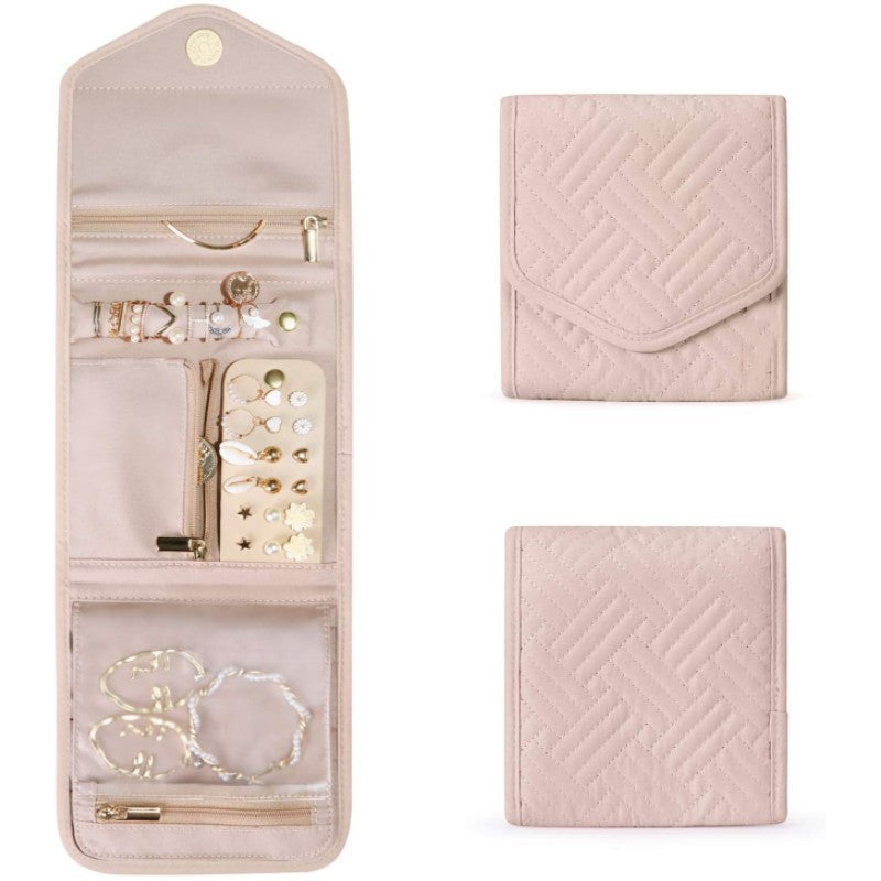 Kosmetik-Organizer Tasche mit Faltbarem Design und Mehreren Fächern Karnz