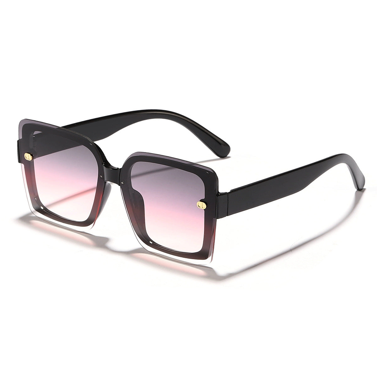 Damen modische Sonnenbrille mit quadratischem Design und hochwertigem Rahmen Karnz