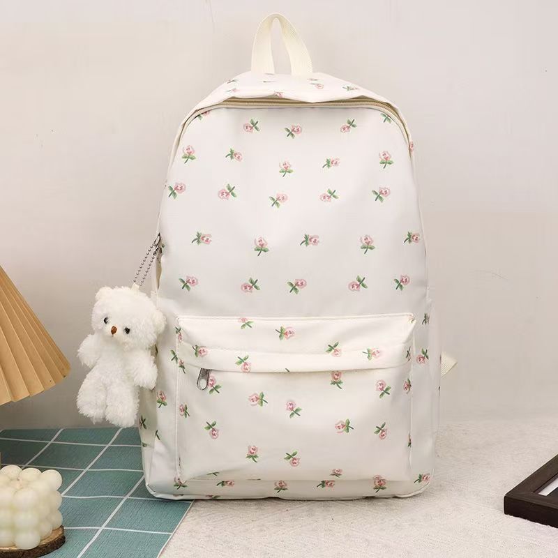 Blumenmuster Rucksack Karnz