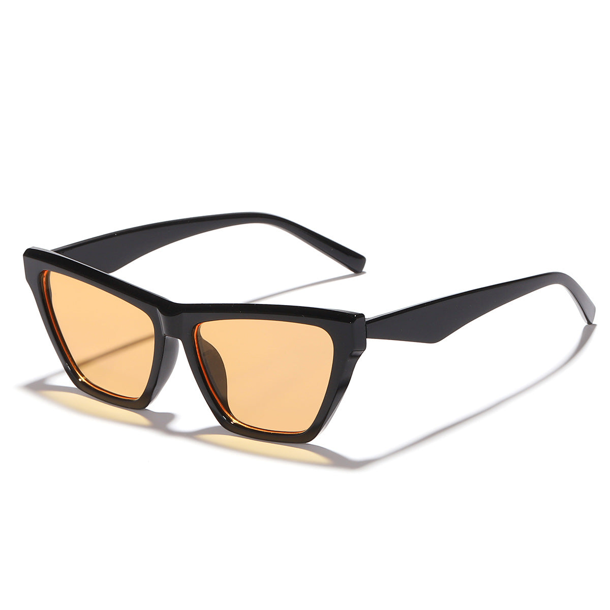 Damen Designer-Sonnenbrille mit stilvollem transparentem Rahmen und UV-Schutz Karnz