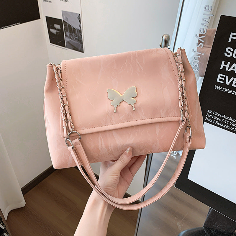 Chic Schmetterlingsakzent Lässige Handtasche Karnz