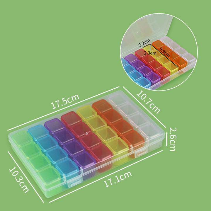 Multi-Sektionen Bastelbedarf Lager Organizer Karnz
