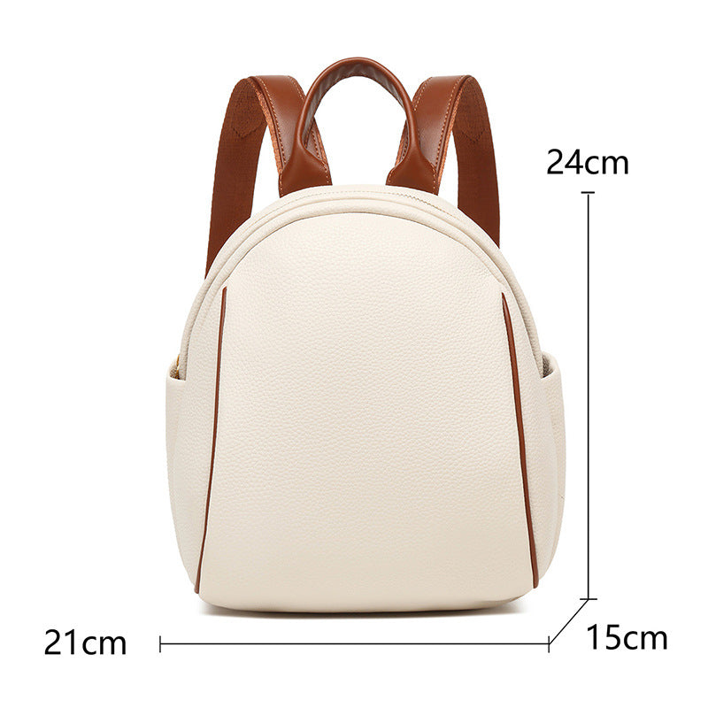 Stilvolles strukturiertes Mini-Rucksack Karnz
