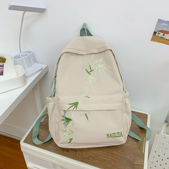 Stylische gestickte Rucksack