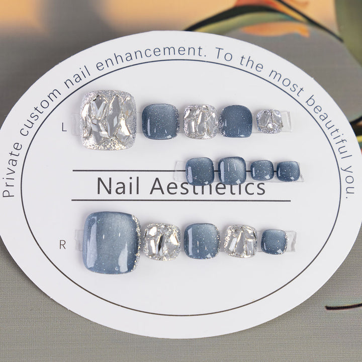 Rhinestone Dekorative Fußnagelkunst