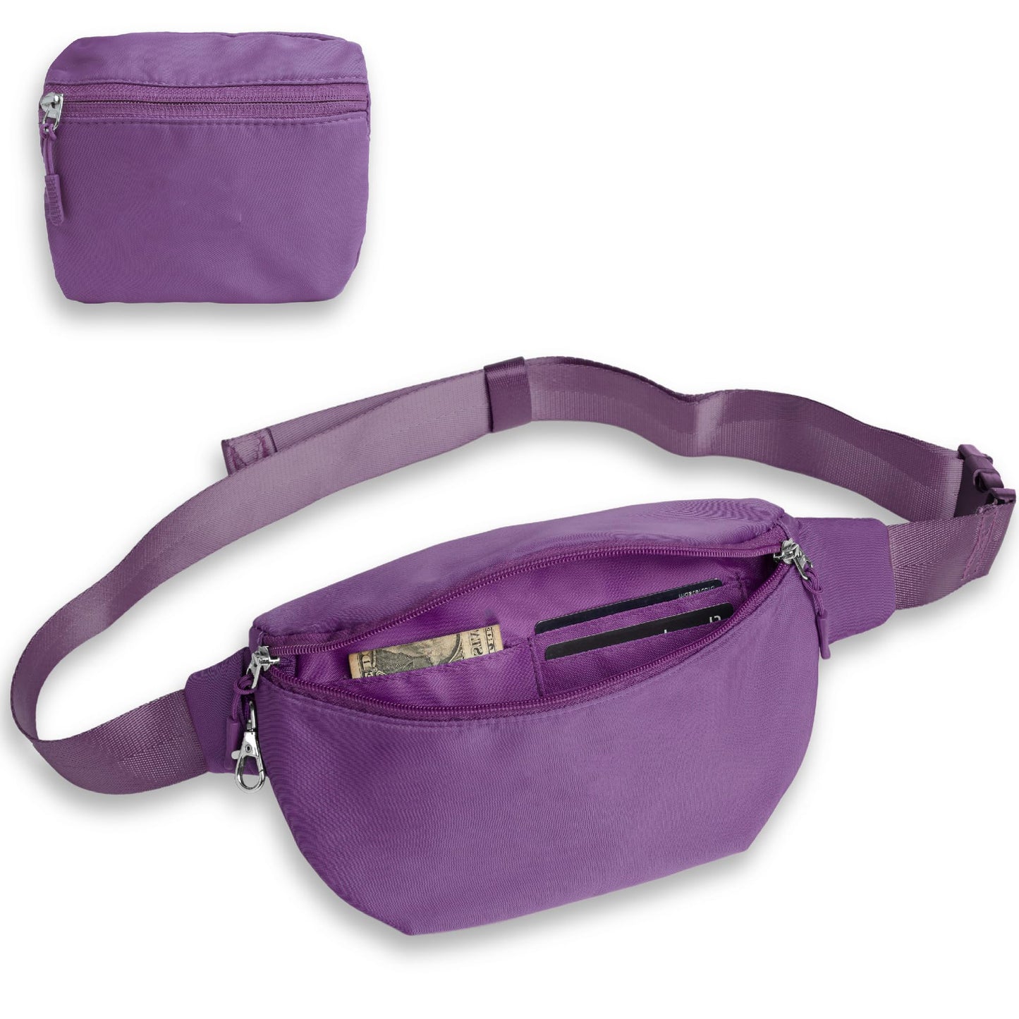 Unisex praktische Bauchtasche mit mehreren Fächern Karnz