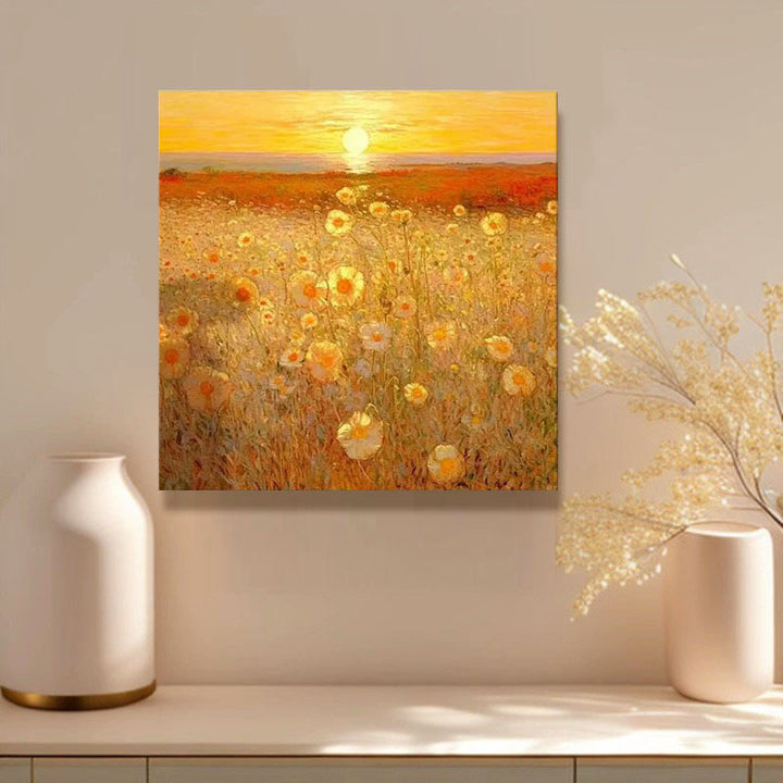 Szenisches Winterlandschaft Leinwandkunst