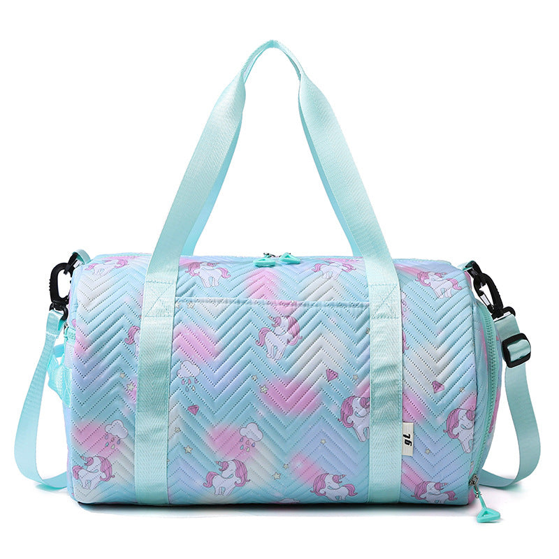 Verspielt Einhorn Druck Wochenendtasche
