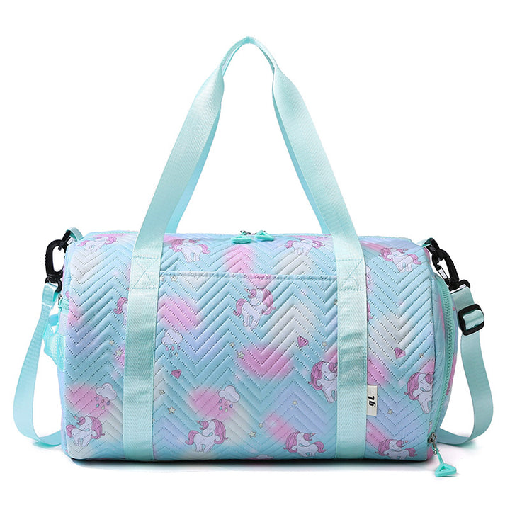 Verspielt Einhorn Druck Wochenendtasche