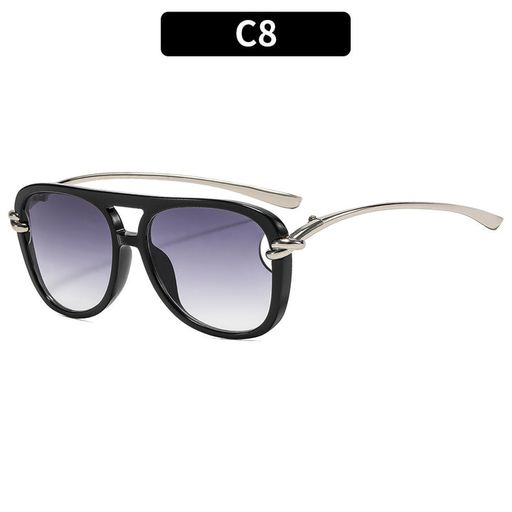 Moderne Übergroße Sonnenbrille