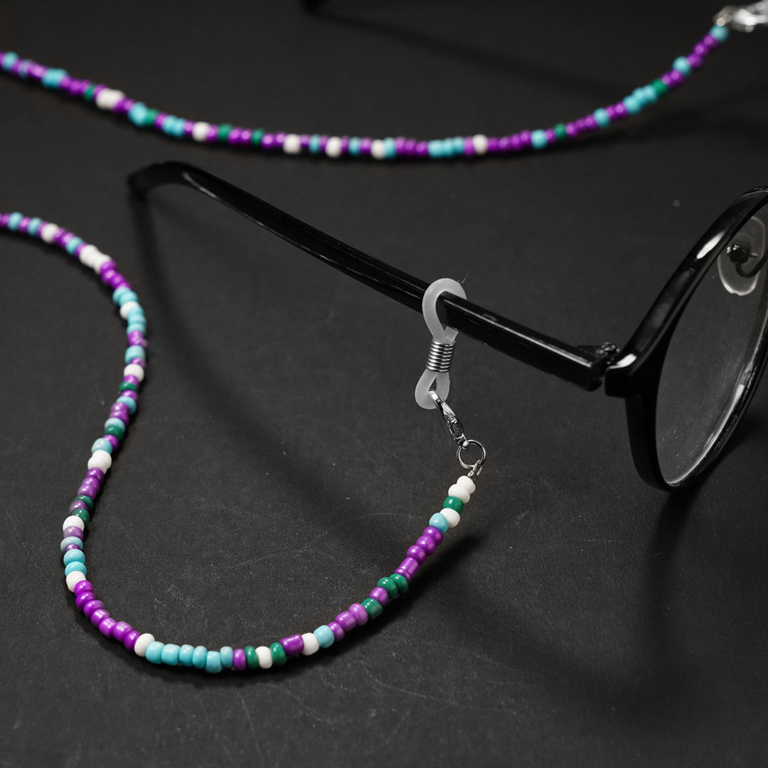 Bunte Artisan Perlen Brillen Kette Karnz