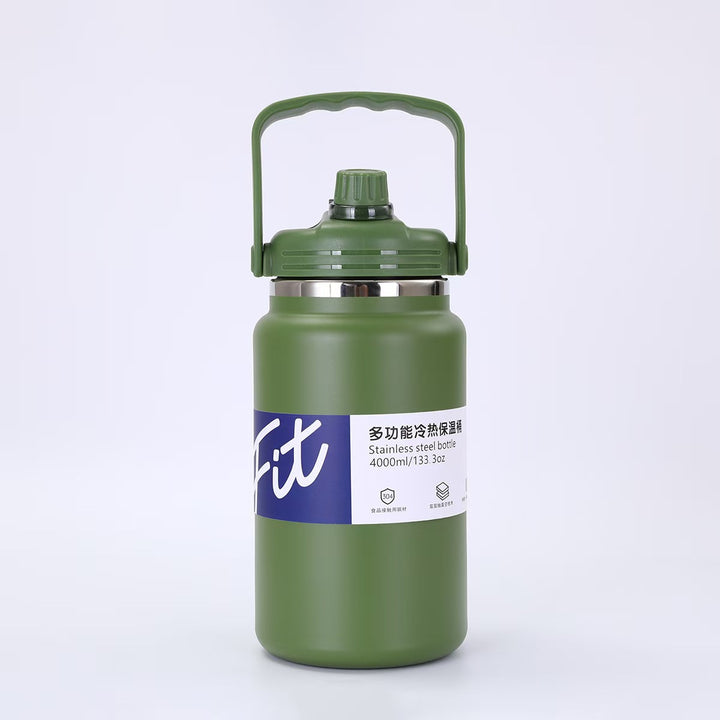 Unisex Edelstahl Trinkflasche Karnz