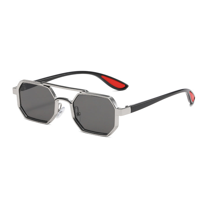 Damen modische Designer-Sonnenbrille mit exklusivem achteckigem Rahmen Karnz