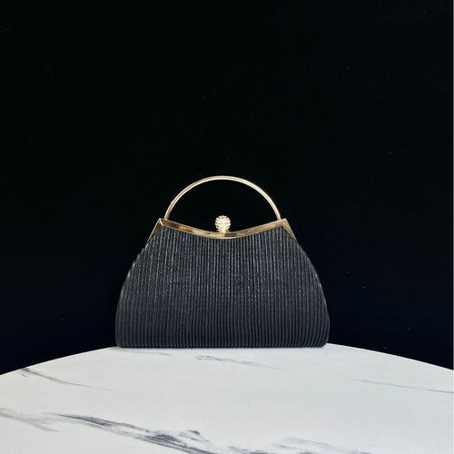 Texturiertes Vintage Handheld Abendtasche