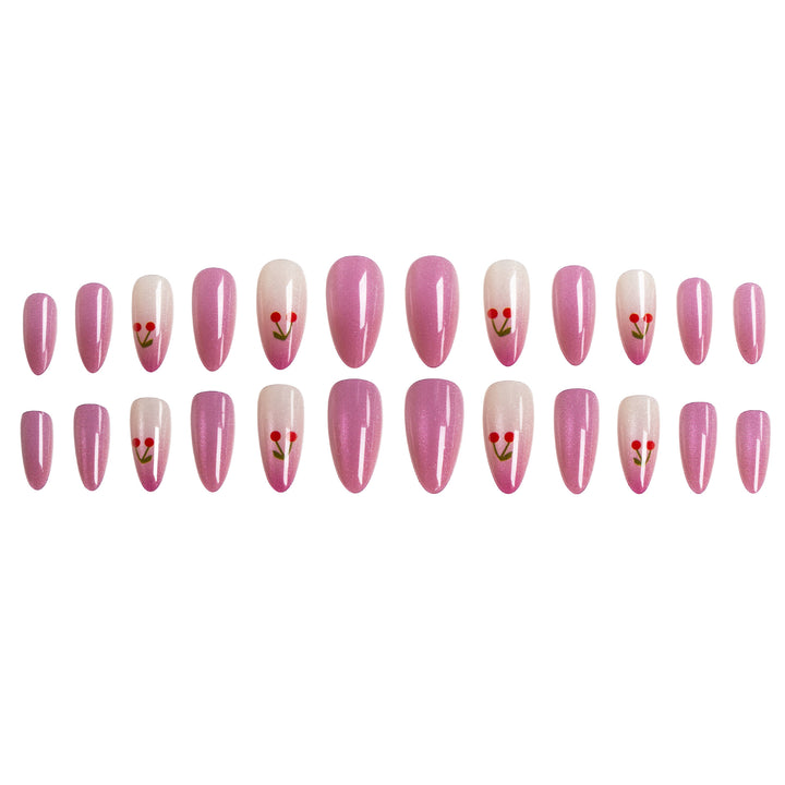 Chic Kirschblüten Nagelkunst