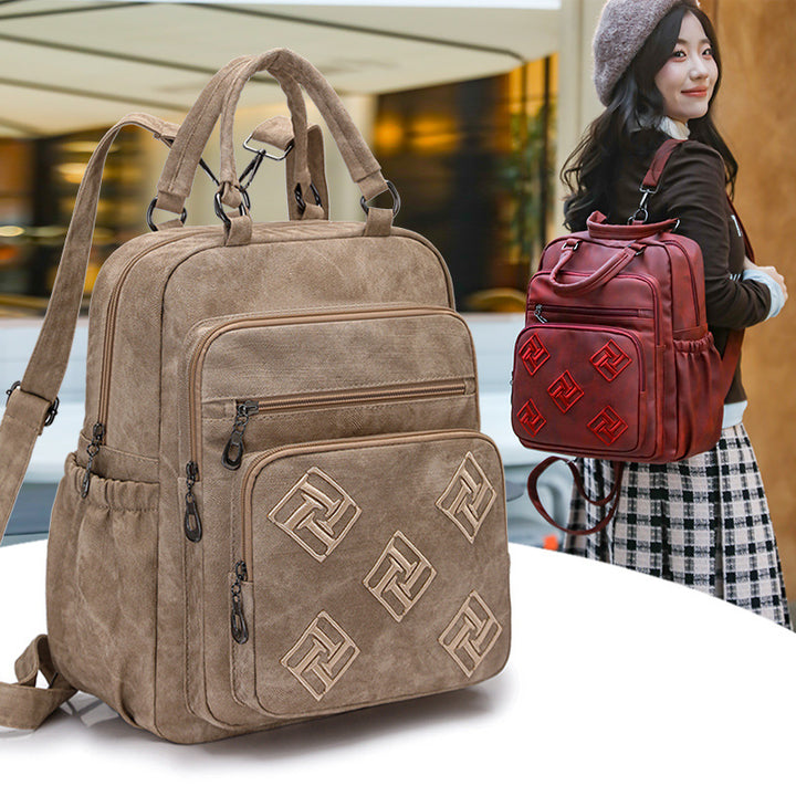 Trendiger Mehrfach-Fach-Rucksack Karnz