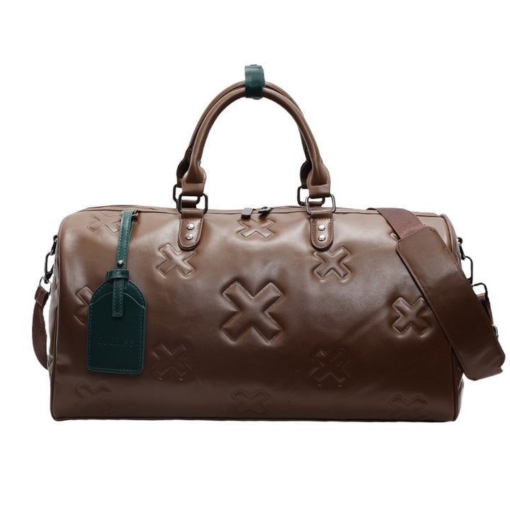 Langlebige Leder Wochenend Reisetasche Karnz