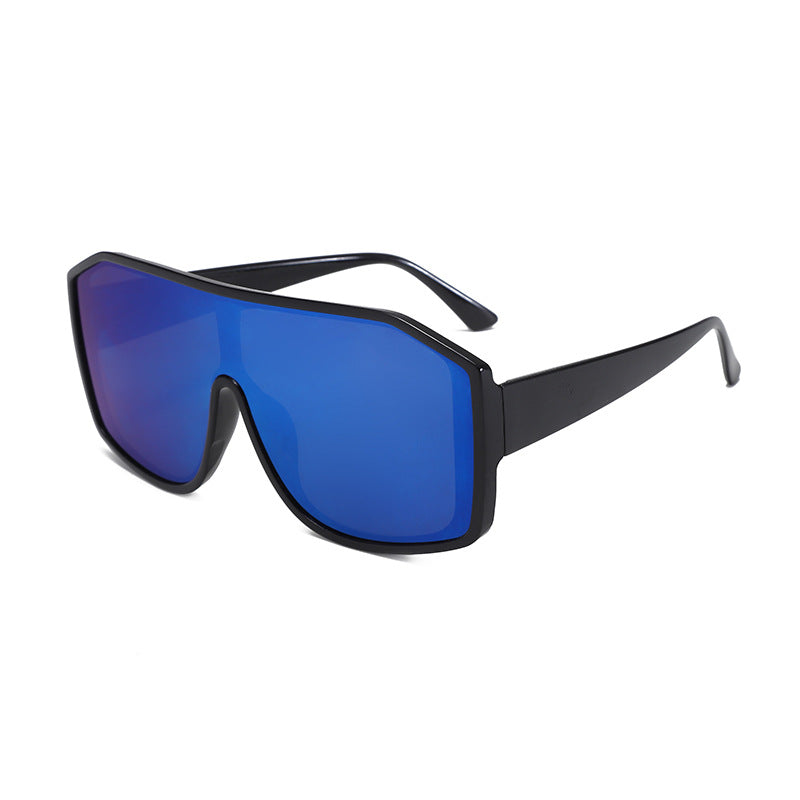 Damen Modische Oversized-Sonnenbrille im futuristischen Design Karnz