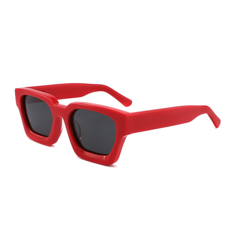 Damen Sonnenbrille mit quadratischem Rahmen und polarisierten Gläsern Karnz