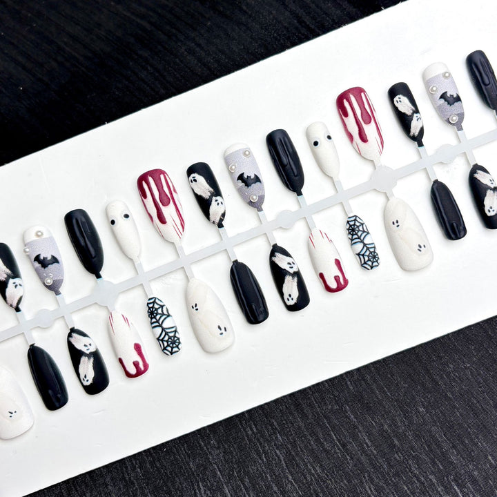 Halloween-Themen Dekorative Nagelkunst Set