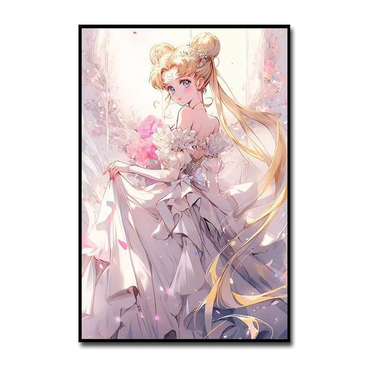 Fantasy-Charakter-Artdruck auf Leinwand Karnz