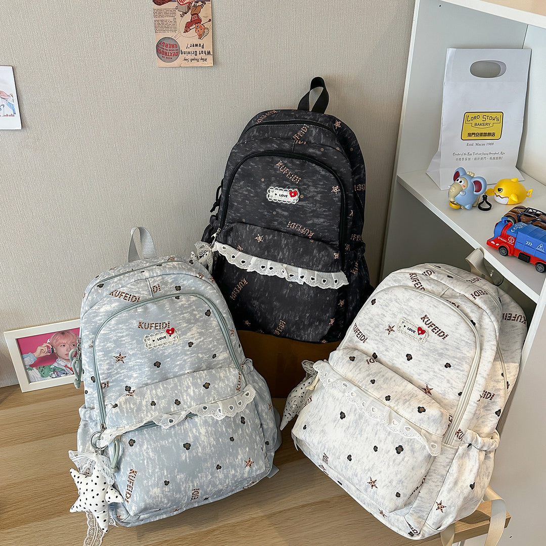 Stylische Lässige Bedruckte Rucksack Karnz
