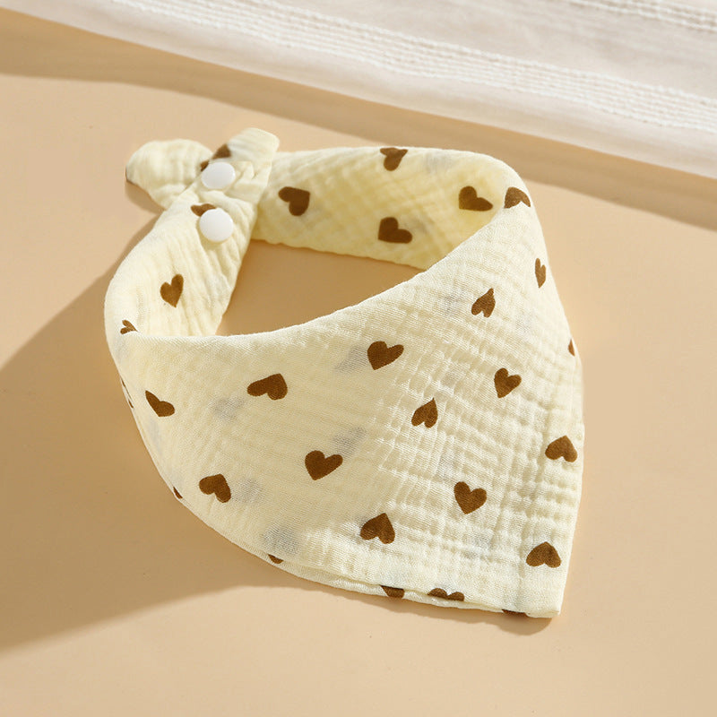 Weiches Baumwoll-Baby-Bandana-Lätzchen-Set Karnz