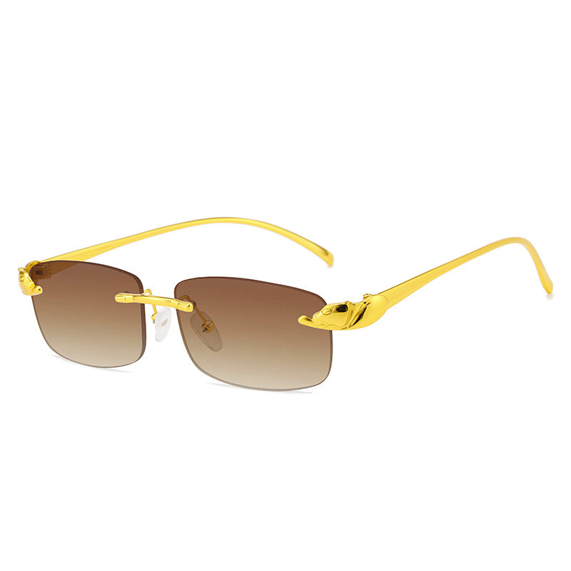 Damen modische Sonnenbrille mit kreativem Rahmen und hochwertigen Gläsern Karnz