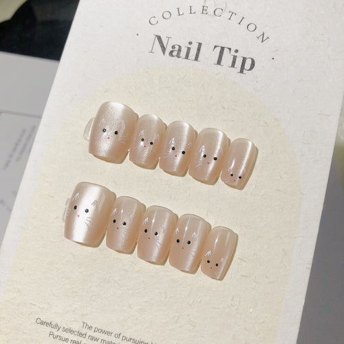 Kat-Themen Press-On Nagelspitzen