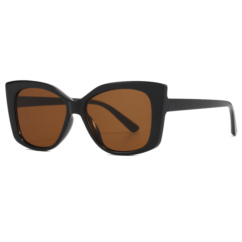 Damen Modische Cat-Eye-Sonnenbrille mit modernem Design Karnz
