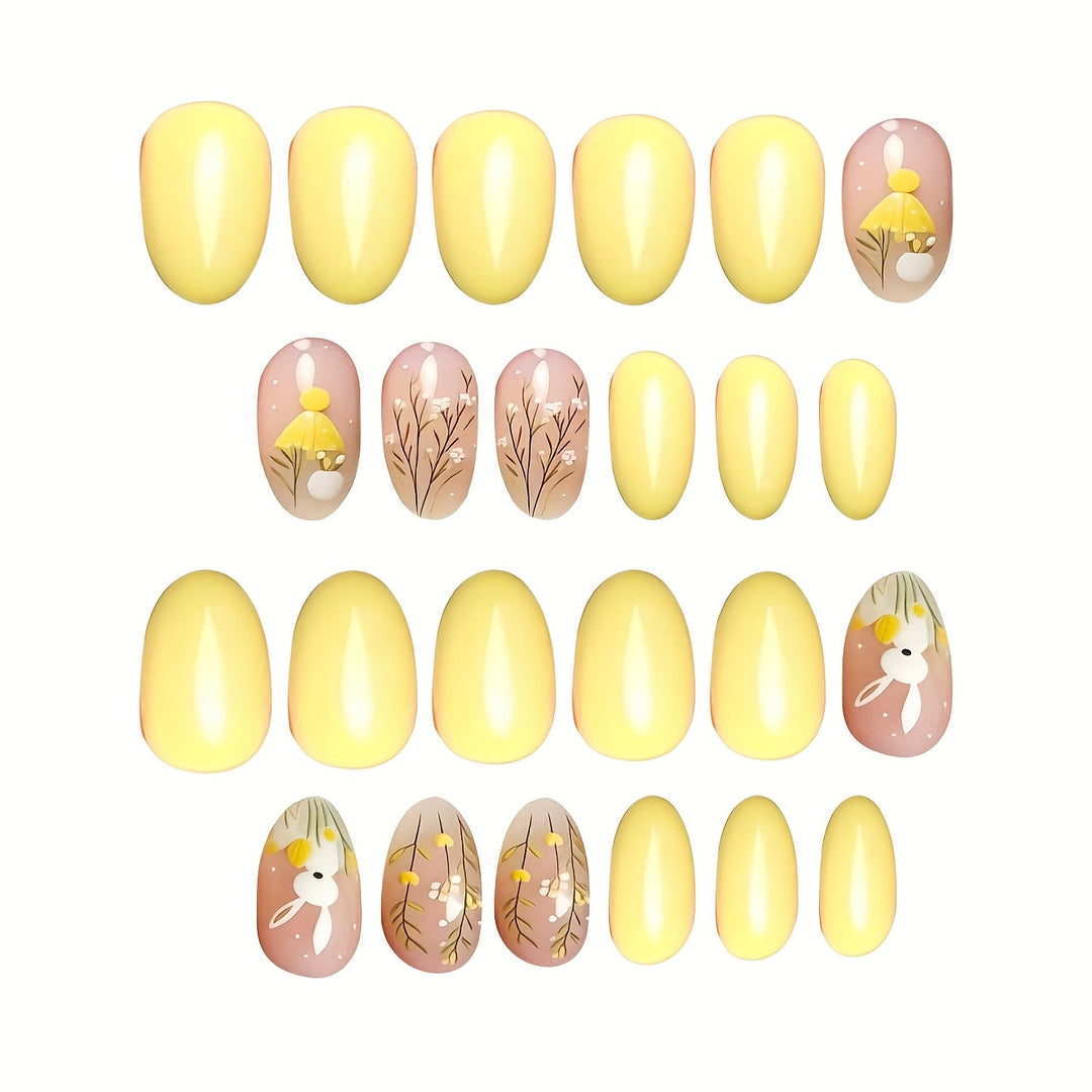 Saisonale Themen Press-On Nail Art Karnz