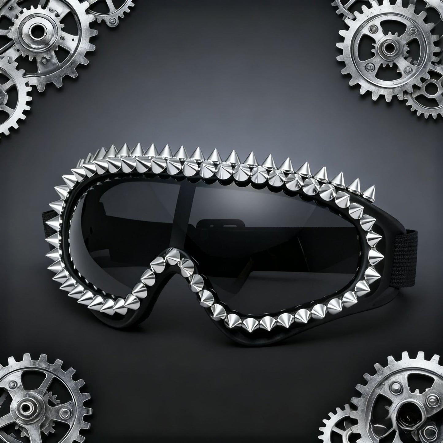Damen modische Skibrille mit einzigartigem Nieten-Design Karnz